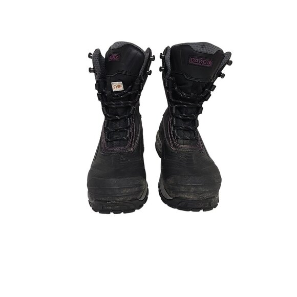 DAKOTA Women's 8905 Composite Toe Composite Plate Winter Safety Boots Black 6M - Picture 6 of 7